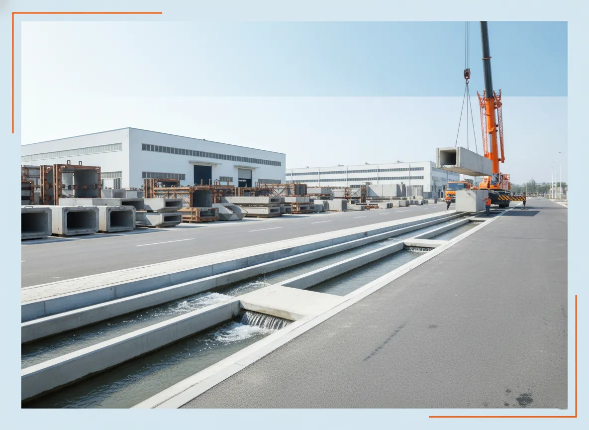 Precast U-Drain Manufacturer in Bharuch