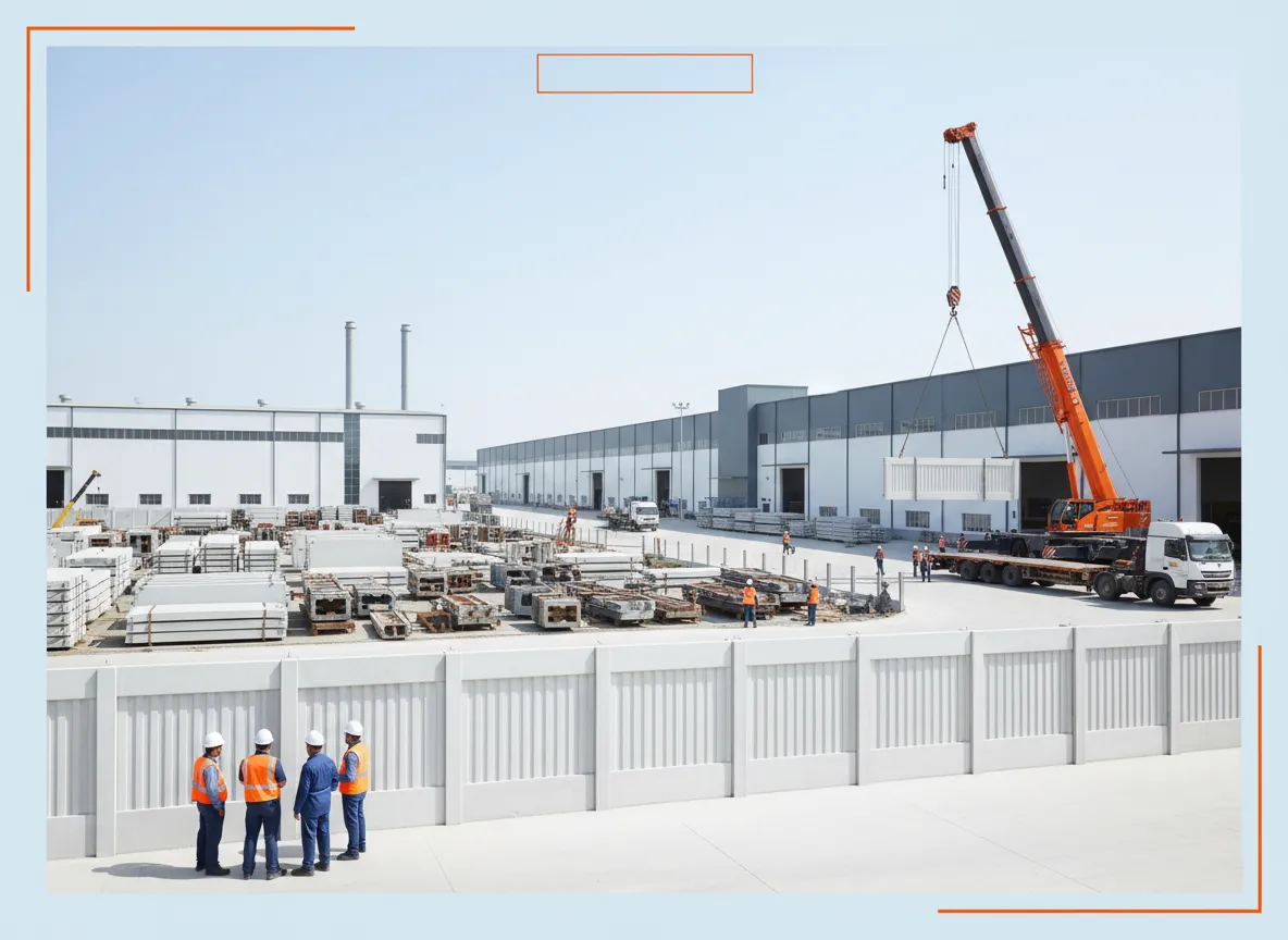 RCC Precast Wall Manufacturer in Bharuch